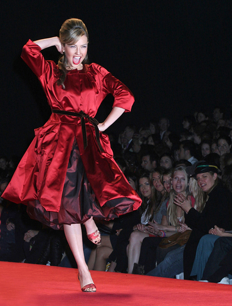 Heart Truth-The Red Dress Fashion Show - Thalia