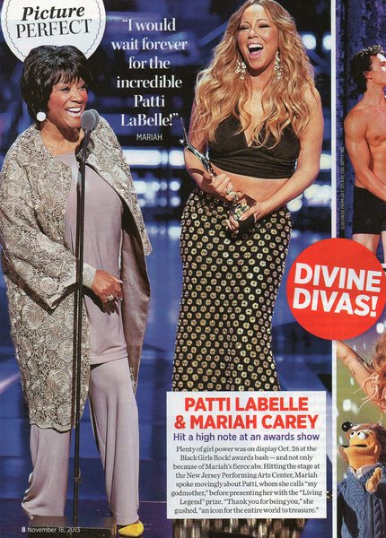 Life & Style Mariah Carey Patti Labelle